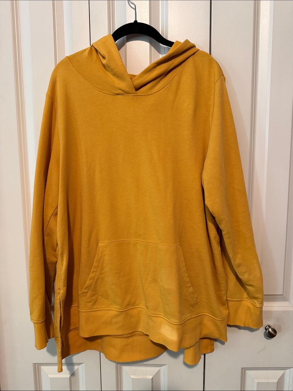 Old Navy Hooded Pullover Sweater in Mustard Yellow
